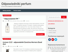 Tablet Screenshot of odpowiedniki.com